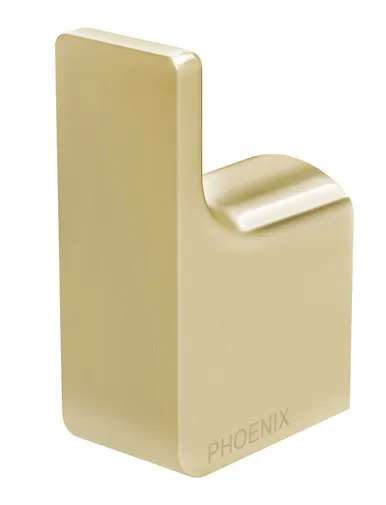 Gloss Robe Hook | Made From Brass In Gold By Phoenix