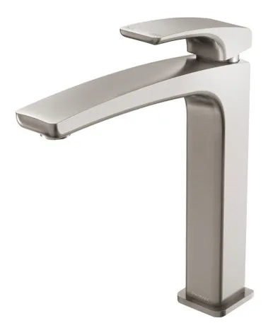 Rush Hob Tall/Vessel Basin Mixer 6Star | Made From Brass In Brushed Nickel By Phoenix