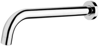 Vivid Wall Basin Spout/Outlet Curved 5Star | Made From Brass In Chrome Finish By Phoenix
