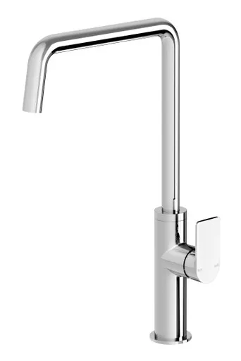 Mekko Sink Mixer Squareline 4Star | Made From Brass In Chrome Finish By Phoenix
