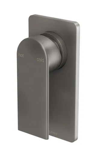 Teel Wall Bath Or Shower Mixer | Made From Brass In Gunmetal By Phoenix