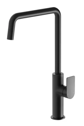 Mekko Sink Mixer Squareline 4Star | Made From Brass In Matte Black By Phoenix