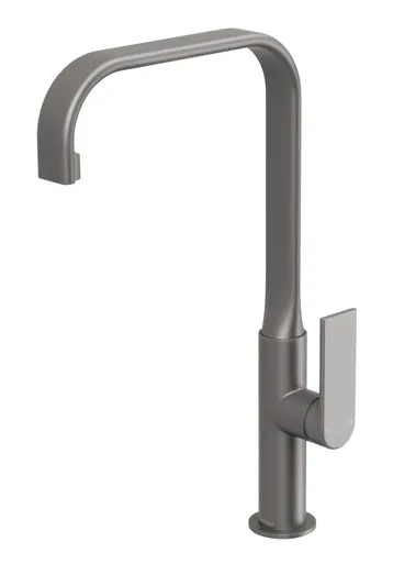 Teel Squareline Sink Mixer (200mm Spout) 5Star | Made From Brass In Gunmetal By Phoenix