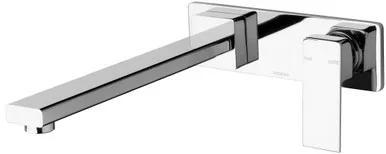 Radii Wall Bath Mixer Set 280mm Spout | Made From Brass In Chrome Finish By Phoenix