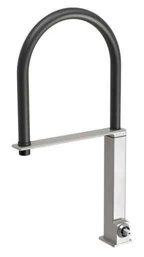 Zimi Sink Mixer (No Handle) 5Star | Made From Brass In Brushed Nickel By Phoenix