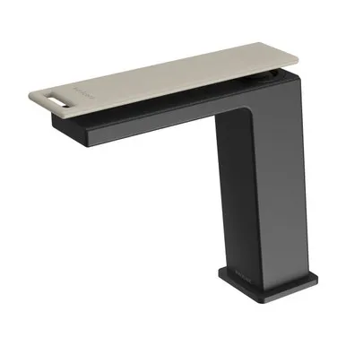 Zimi Hob Basin Mixer (No Handle) 5Star | Made From Brass In Matte Black By Phoenix