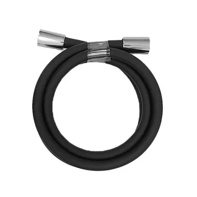 Nx Shower Hose Replacement 1500mm | Made From PVC In Matte Black By Phoenix