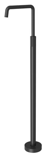 Toi Floor Mounted Bath Mixer In Matte Black By Phoenix