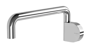 Designer Swivel Round Bath Spout 230mm Chrome In Chrome Finish By Phoenix
