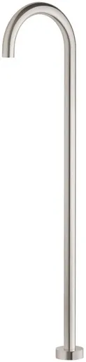 Vivid Floor Mounted Bath Spout 940mm In Brushed Nickel By Phoenix