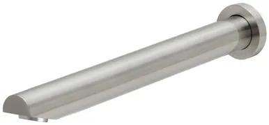 Vivid Wall Bath Spout/Outlet Angled 32mm X 300mm In Brushed Nickel By Phoenix