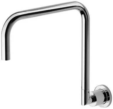 Radii Wall Sink Spout 300mm Squareline 3Star Chrome In Chrome Finish By Phoenix