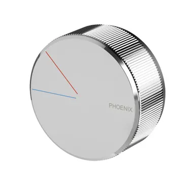 Axia Wall Bath Or Shower Mixer Chrome In Chrome Finish By Phoenix