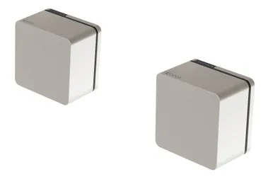 Alia Wall Taps (Top Assemblies) Ceramic Disc 1/4 Turn (Pair) In Brushed Nickel By Phoenix