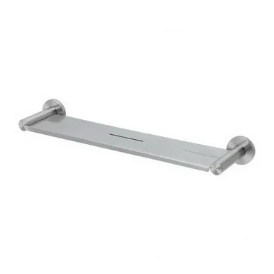 Radii Round Plate Shower Metal Shelf | Made From Stainless Steel By Phoenix