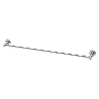 Radii Towel Rail Single 800mm Round Plate | Made From Stainless Steel By Phoenix