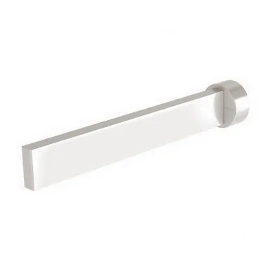 Lexi Mkii Bath Spout/Outlet 200mm In Matte Black By Phoenix