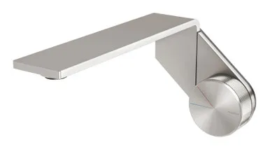 Axia Wall Bath Or Basin Mixer Set (200mm Spout) 5Star In Brushed Nickel By Phoenix