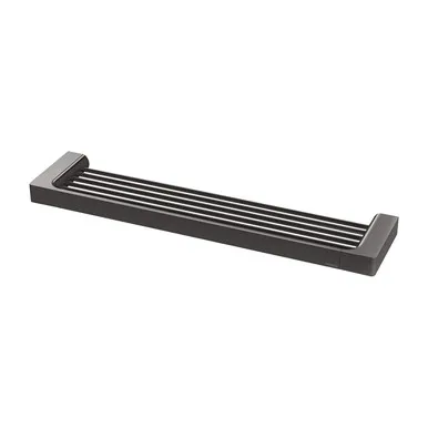 Gloss Mkii Gloss Shower Shelf In Brushed Carbon By Phoenix