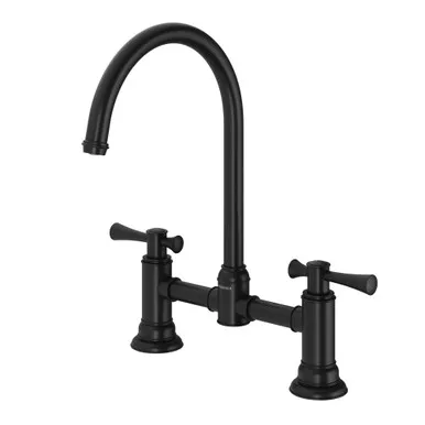 Cromford Exposed Sink Set 4Star In Matte Black By Phoenix