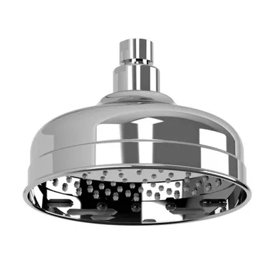 Cromford Shower Rose Only (158mm Dia) 4Star Chrome In Chrome Finish By Phoenix