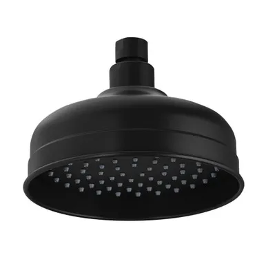 Cromford Shower Rose Only (158mm Dia) 4Star In Matte Black By Phoenix