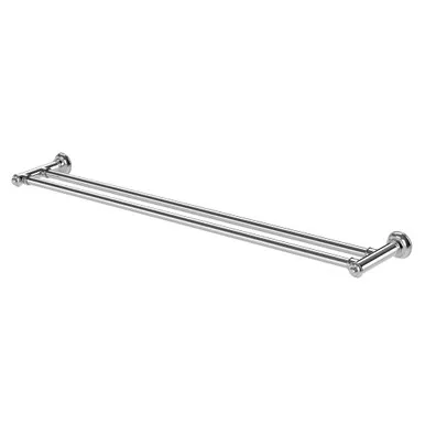 Cromford Towel Rail Double 800mm Chrome In Chrome Finish By Phoenix
