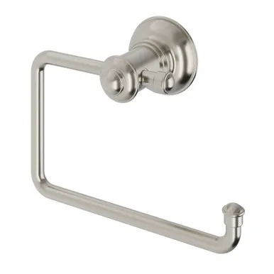 Cromford Toilet Roll Holder In Brushed Nickel By Phoenix