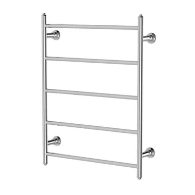 Cromford Heated Towel Ladder 550mm X 750mm Chrome In Chrome Finish By Phoenix