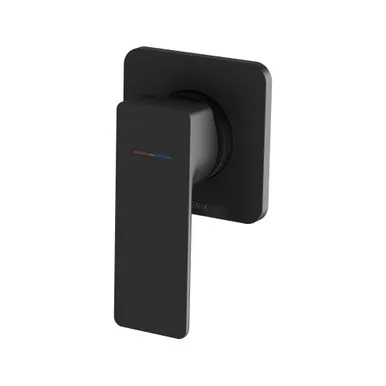 Gloss Mkii Wall Bath Or Shower Mixer In Matte Black By Phoenix