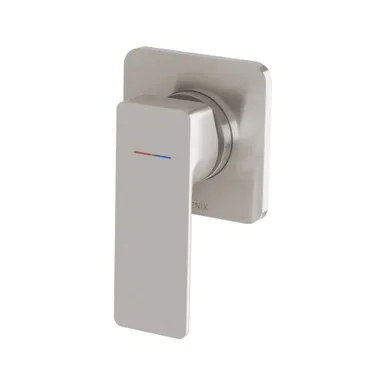 Gloss Mkii Wall Bath Or Shower Mixer In Brushed Nickel By Phoenix