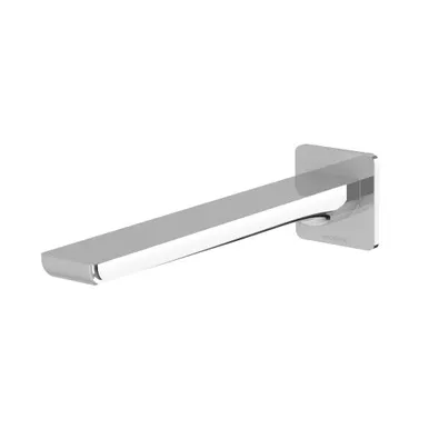 Gloss Mkii Wall Bath Outlet 200mm Chrome In Chrome Finish By Phoenix