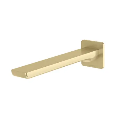 Gloss Mkii Wall Bath Outlet 200mm Brushed In Gold By Phoenix