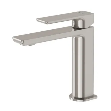 Gloss Mkii Hob Basin Mixer 6Star In Brushed Nickel By Phoenix