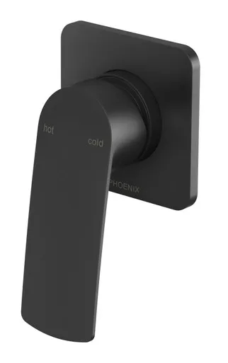 Mekko Switchmix Wall Bath Or Shower Mixer Fit-Off Kit In Matte Black By Phoenix