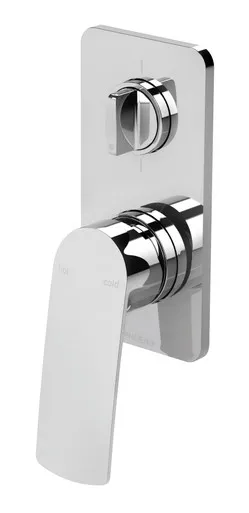 Mekko Switchmix Bath & Shower Divertor Mixer Fit-Off Kit Chrome In Chrome Finish By Phoenix