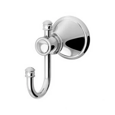 Nostalgia Robe Hook Chrome In Chrome Finish By Phoenix