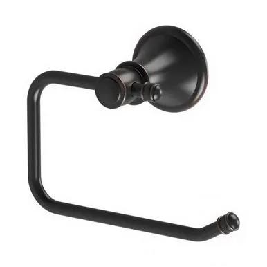 Nostalgia Toilet Roll Holder Antique | Made From Brass In Black By Phoenix