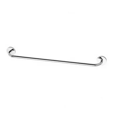 Festival Towel Rail Single 600mm Chrome In Chrome Finish By Phoenix