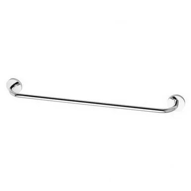 Festival Towel Rail Single 760mm Chrome In Chrome Finish By Phoenix