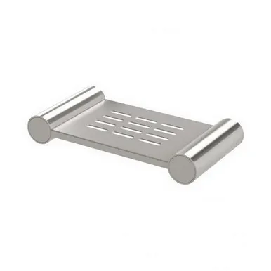 Vivid Slimline Soap Dish In Brushed Nickel By Phoenix