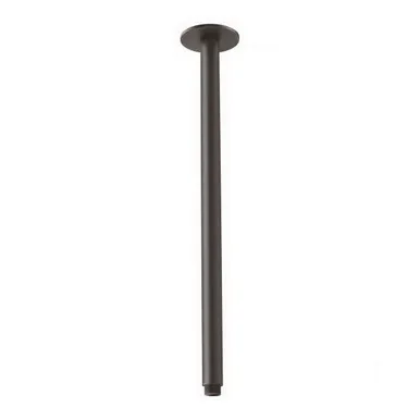 Vivid Ceiling Shower Arm Round 450mm | Made From Brass In Gunmetal By Phoenix