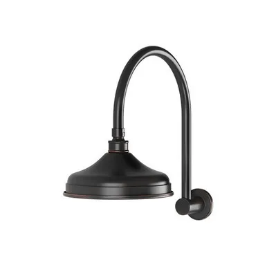 Nostalgia Vintage Shower Rose & Arm 3Star Antique In Black By Phoenix
