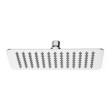 Vivid Slimline Rectangular Shower Rose 250mm X 150mm 3Star | Made From Stainless Steel By Phoenix
