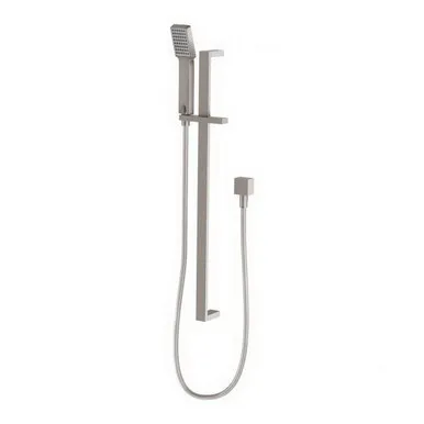 Lexi Deluxe Hand Shower On Rail 3Star | Made From Brass In Brushed Nickel By Phoenix