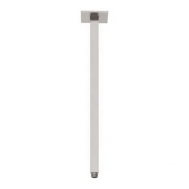 Lexi Ceiling Shower Arm 450mm | Made From Brass In Brushed Nickel By Phoenix