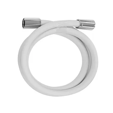 Nx Shower Hose 1500mm Natural/Matte | Made From PVC In White By Phoenix