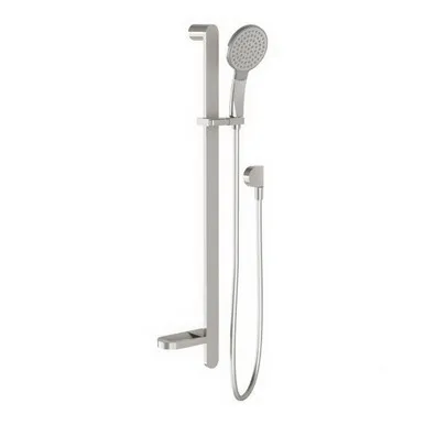 Nx Quil Hand Shower On Rail 3Star 3Star | Made From Brass In Brushed Nickel By Phoenix
