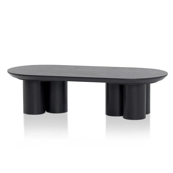 Holt 1.3m Coffee Table - Full Black by Interior Secrets - AfterPay Available