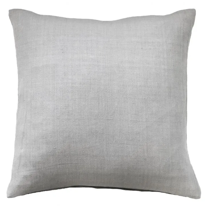 Ollo Adria Linen & Cotton Cushion - Light Grey by Interior Secrets - AfterPay Available